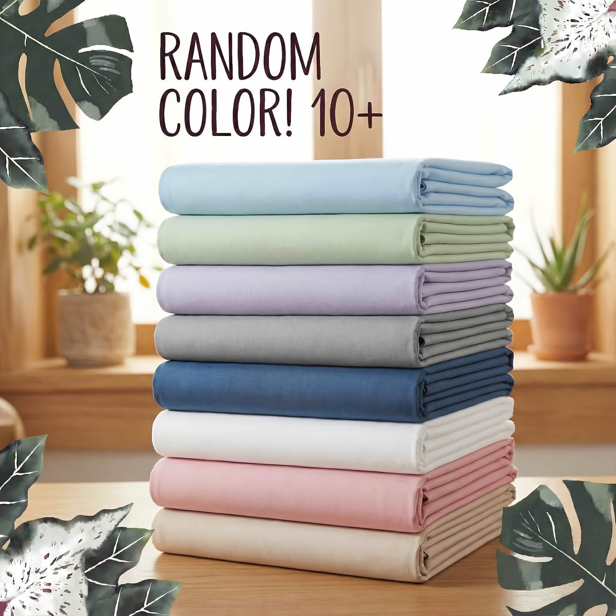 4-Piece Bamboo Fiber Bedding - Hypoallergenic and Temperature-Regulating, Suitable for All Seasons to Care for Deep Sleepers, Luxurious Bedding with Deep Pockets, Wrinkle-Resistant and No Ironing Needed, Great for Room and Bedroom Decor