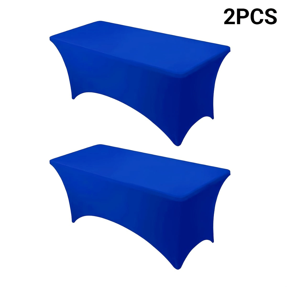 2/4/8/12 Pack Table Cloths 6FT Tablecloths Spandex Fitted Suitable For Rectangular Tables, Wrinkle Resistant Elastic Tablecloth, Ultimate Desktop Protective Cover, Suit For Parties, Trade Exhibitions, Mothers Day, Weddings Decor Kitchen