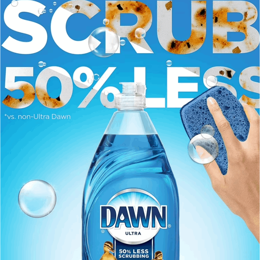 Dawn Dish Soap 2 pack Bigger Zize 18fl