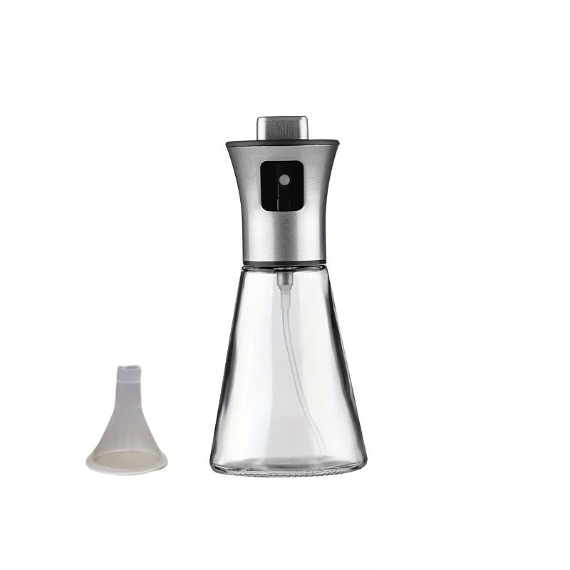 Oil Sprayer for Cooking - Stainless Steel Oil Spray Bottle, Pressurized Spray Glass Oil Spray Pot, Kitchen Olive Oil Cooking, Barbecue Restaurant Oil Spray Bottle, Christmas Essentials