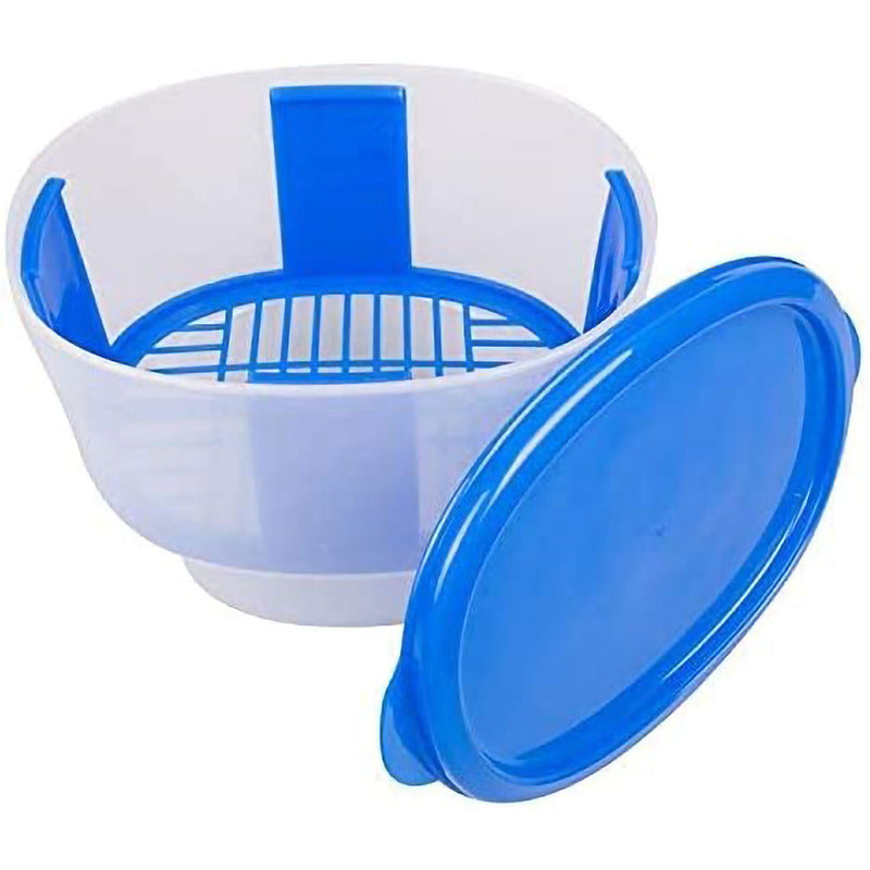 Better Breader Bowl All-in-One Mess-Free Batter Breading Station- Pour in Seasonings Add Meat Fish or Veggies & Shake - Great for Holiday Parties