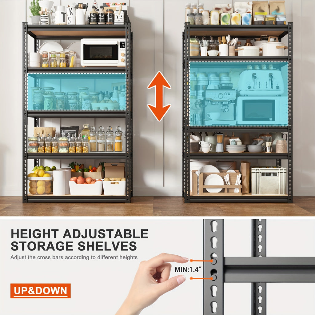 Double Mesh Shelf - Furniture Storage Shelf, Utility Shelves