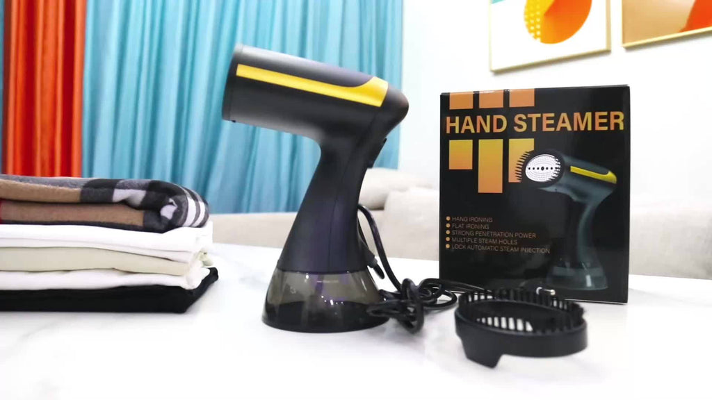 1100W Handheld Hanging Ironing Machine with 20s Fast Heating, Equipped with A Cleaning Brush And A 10.14oz Large Capacity Water Tank. Home Steam Ironing Machine Is A Must-have Tool for Wrinkle Removal During Travel And Clothing Care for Business