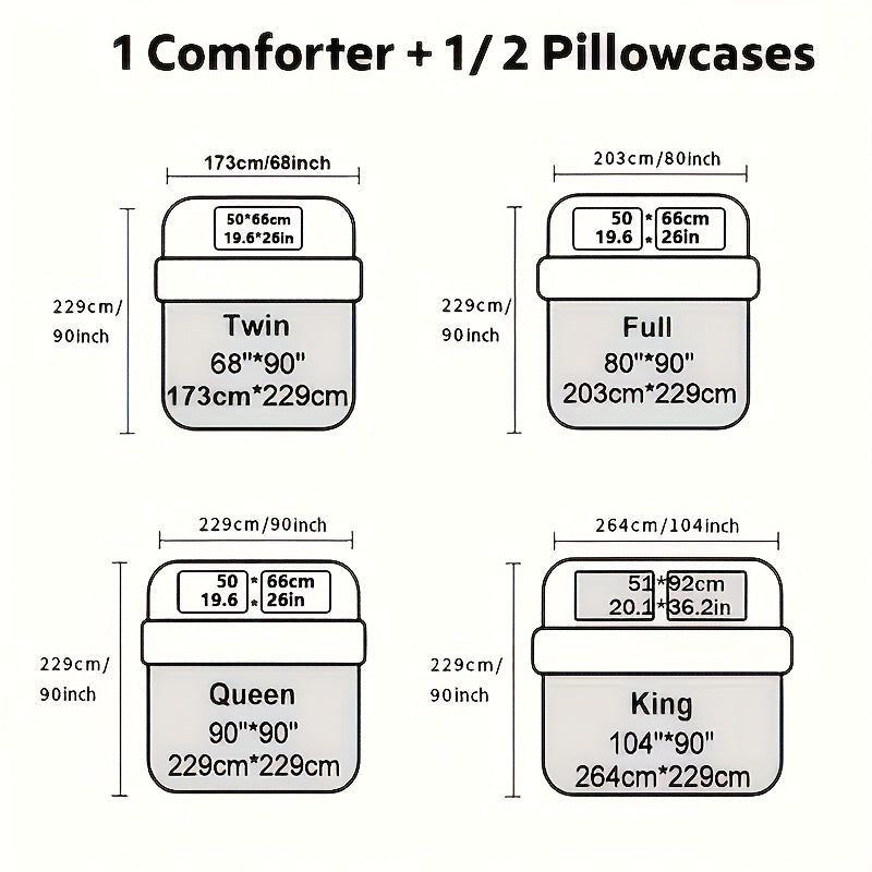 2/3pcs Solid Color Diamond Pattern Large & Extra-Large Bed Sheet Sets Soft Comfortable And Ultra-fine Fiber Filled Lightweight Fabric Breathable Quilt Easy to Take Care Of Equipped with Quilts And Pillowcases Luxurious Quality & Ideal Gift