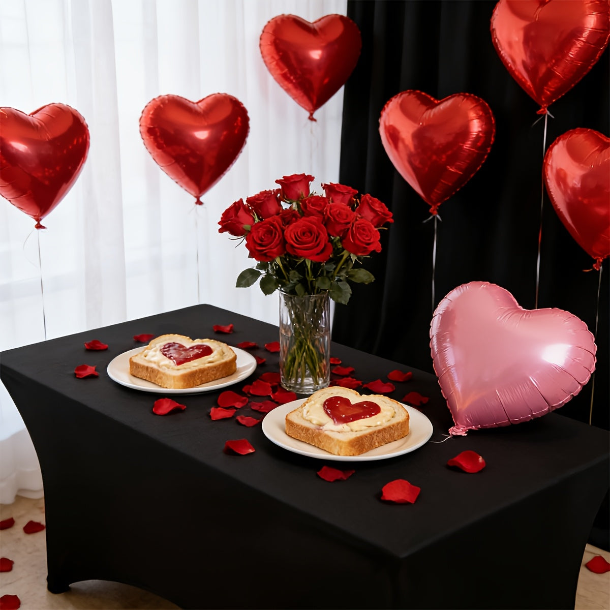2/4/8/12 Pack Table Cloths 6FT Tablecloths Spandex Fitted Suitable For Rectangular Tables, Wrinkle Resistant Elastic Tablecloth, Ultimate Desktop Protective Cover, Suit For Parties, Trade Exhibitions, Mothers Day, Weddings Decor Kitchen