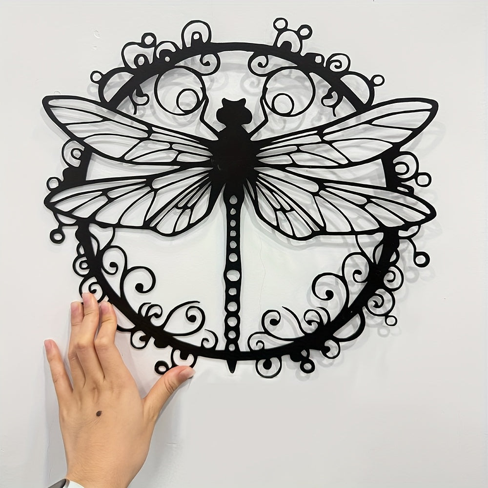 Dragonfly Metal Wall, Garden Decoration Dragonfly Sign, Garden Decor for Outside Dragonfly Yard Decoration, Terrace Dragonfly Art, Nature Wall Decoration, Dragonfly Gift, Gift for Mom