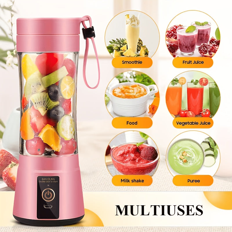 A Compact Electric Blender for Juices, Coffee, Milkshakes, And Smoothies. It's Rechargeable And Easy to Carry, Perfect for Outdoor Activities And As A Camping Gift 1PCSsingle Cup Low Power/2pcs