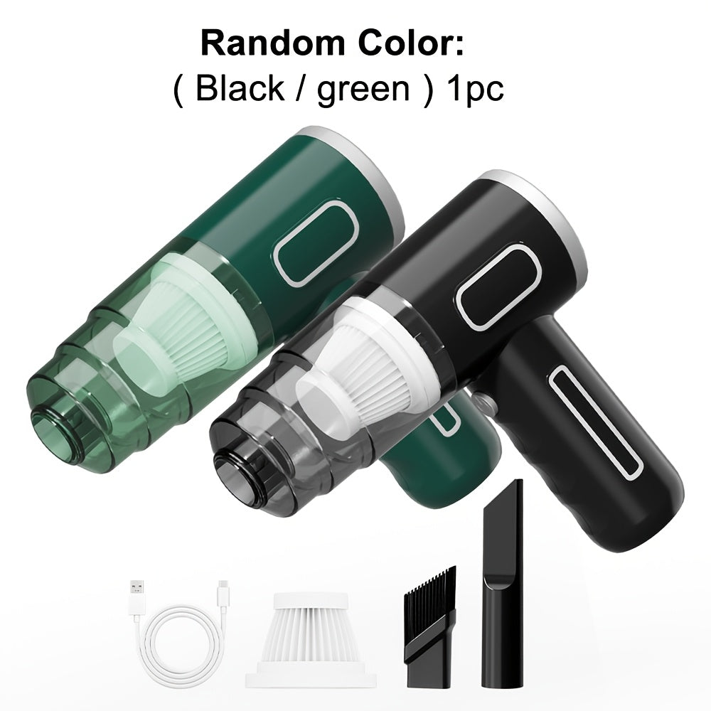 Rechargeable Handheld Vacuum Cleaner For Home And Car - Powerful Wireless Dustbuster For Auto And Household Cleaning