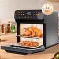 Countertop Air Fryer with 6QT and 12QT Options, Large Capacity Home Cooking Appliance for Chicken, Fish and Everyday Kitchen Meal Preparation