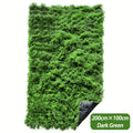 Artificial Moss Mat, 78.74 x 39.37 Inch Cut-to-Fit Faux Moss Blanket in Dark or Light Green for DIY Crafts, Party Displays and Christmas Home Decor