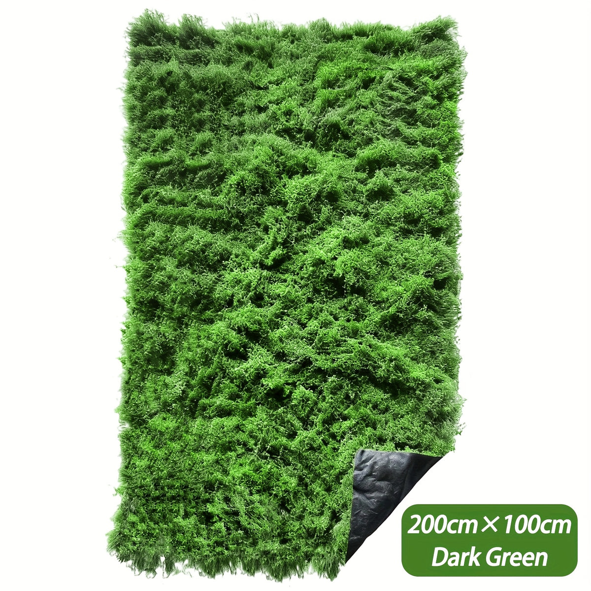 39.37X78.74inch/19.69X39.37inch Artificial Moss Blanket, Artificial Moss, Home Decoration Moss Mat, Easy to Cut, Suitable for Garden, Party, Christmas, Decoration, Fish Tank Landscape, Etc