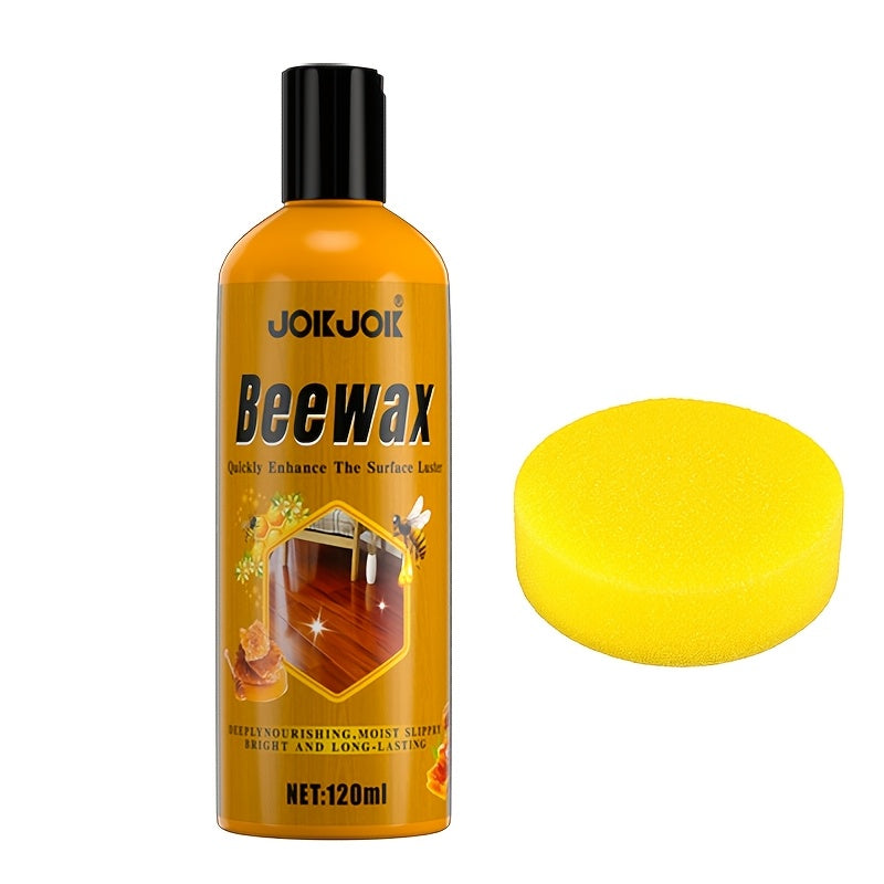 3pcs Professional-Grade Natural Beeswax Wood Repair & Care Kit | Deeply Moisturizes To Prevent Dryness And Cracks | Suitable For Solid Wood Furniture, Floors, Countertops, Doors & Windows | Eliminate Dullness And Scratches, Easily Restore Like-New
