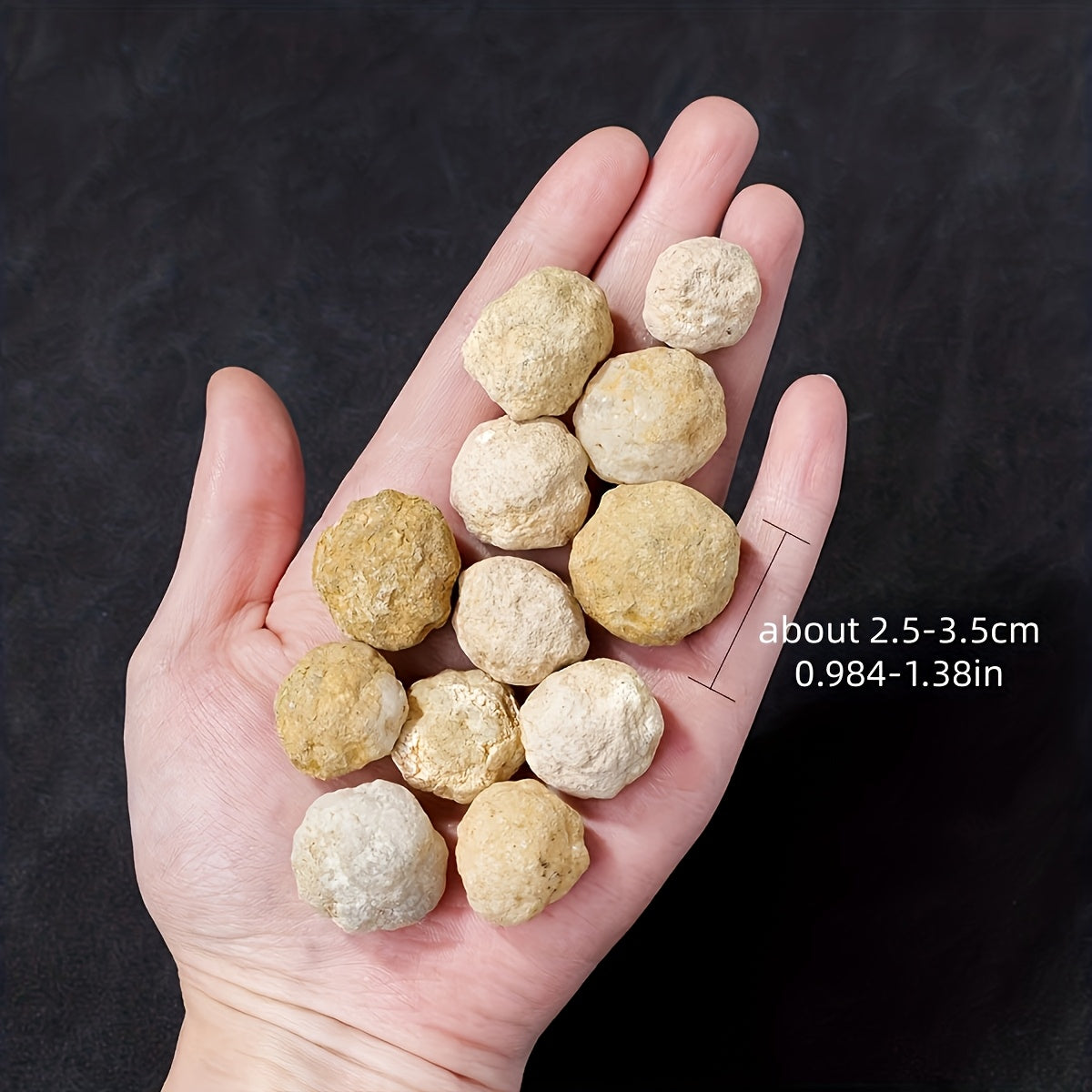 10/20pcs Natural Quartz & Agate Geode Eggs - Break-Open with Natural Mineral Formations, Crystal Specimen for Collectors, DIY Crafts & Unique Crystal Gifts (10 or 20 Geodes)
