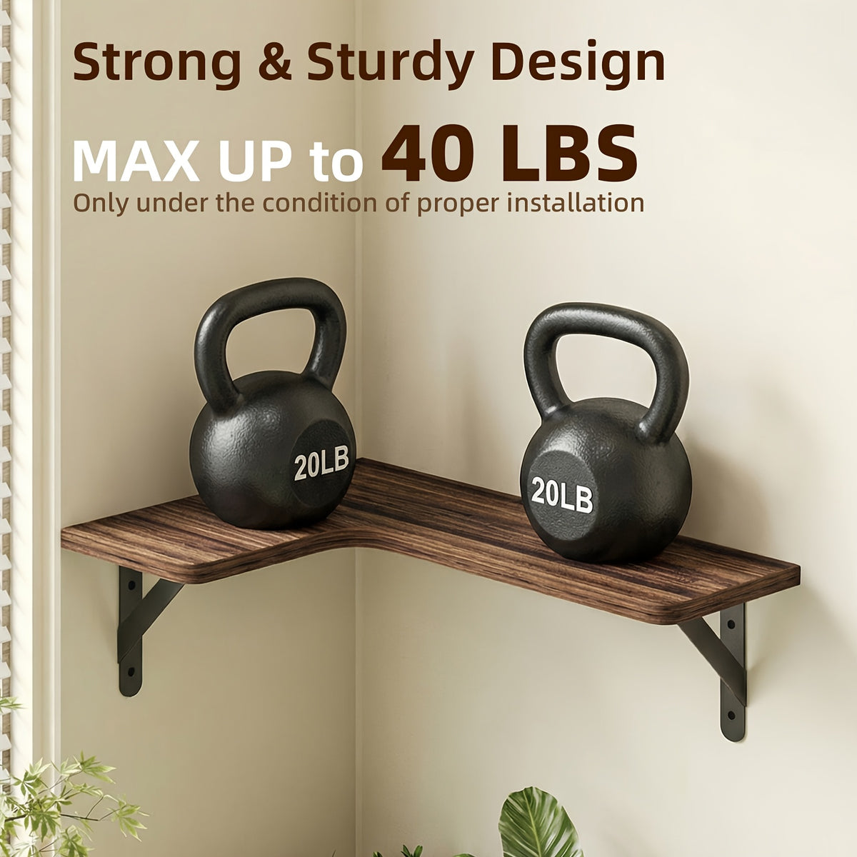 4/5pcs Corner Shelves For Outdoor Plant, Floating Corner Shelf, Rustic Wood Wall Mounted Corner Shelf, Gift For Plant Lovers, For Bathroom, Kitchen, Bedroom, Home Decor, Laundry Room, Living Room