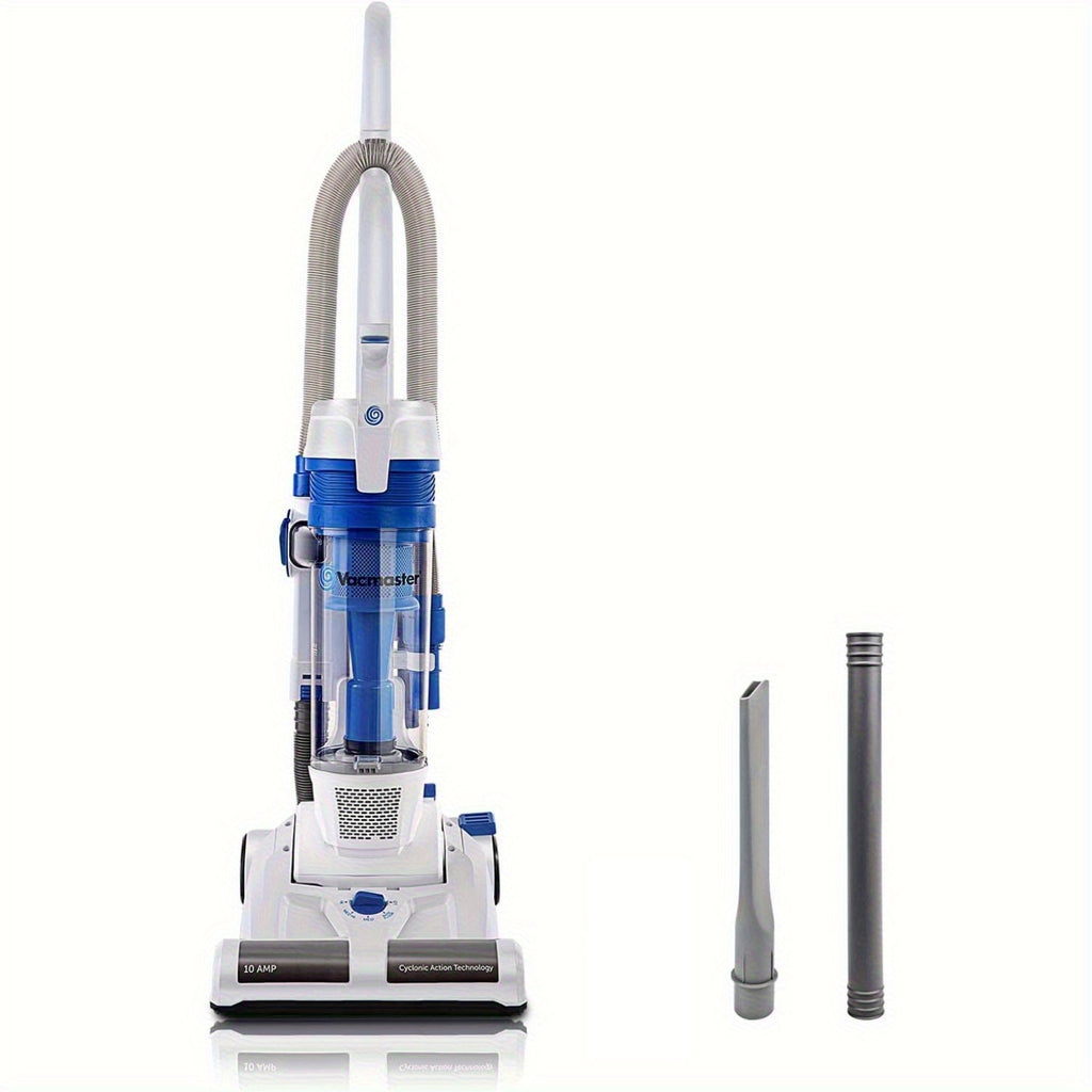 Vacmaster Upright Vacuum Cleaner Power Suction Bagless Vacuum Cleaner Portable Floor Cleaner with 20ft Cord & 13” Cleaning Path for Carpet, Hard Floor and Pet Hair
