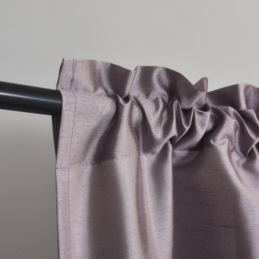 3 Panels Faux Silk Solid Color Sheer Kitchen Curtains Set Rod Pocket Design with 2 Tiers 26x36 inch Each and 1 Valance 52x14 inch for Kitchen Bathroom Privacy Drapes and curtains