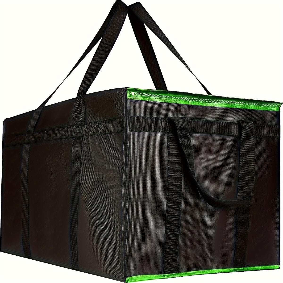 1pc Insulated Food Delivery Bag for Pizza Delivery, Grocery- Cooler Bag, Food Warmers for Parties, Catering Supplies for Doordash, Thermal Bags for Cold And Hot Food Carrier