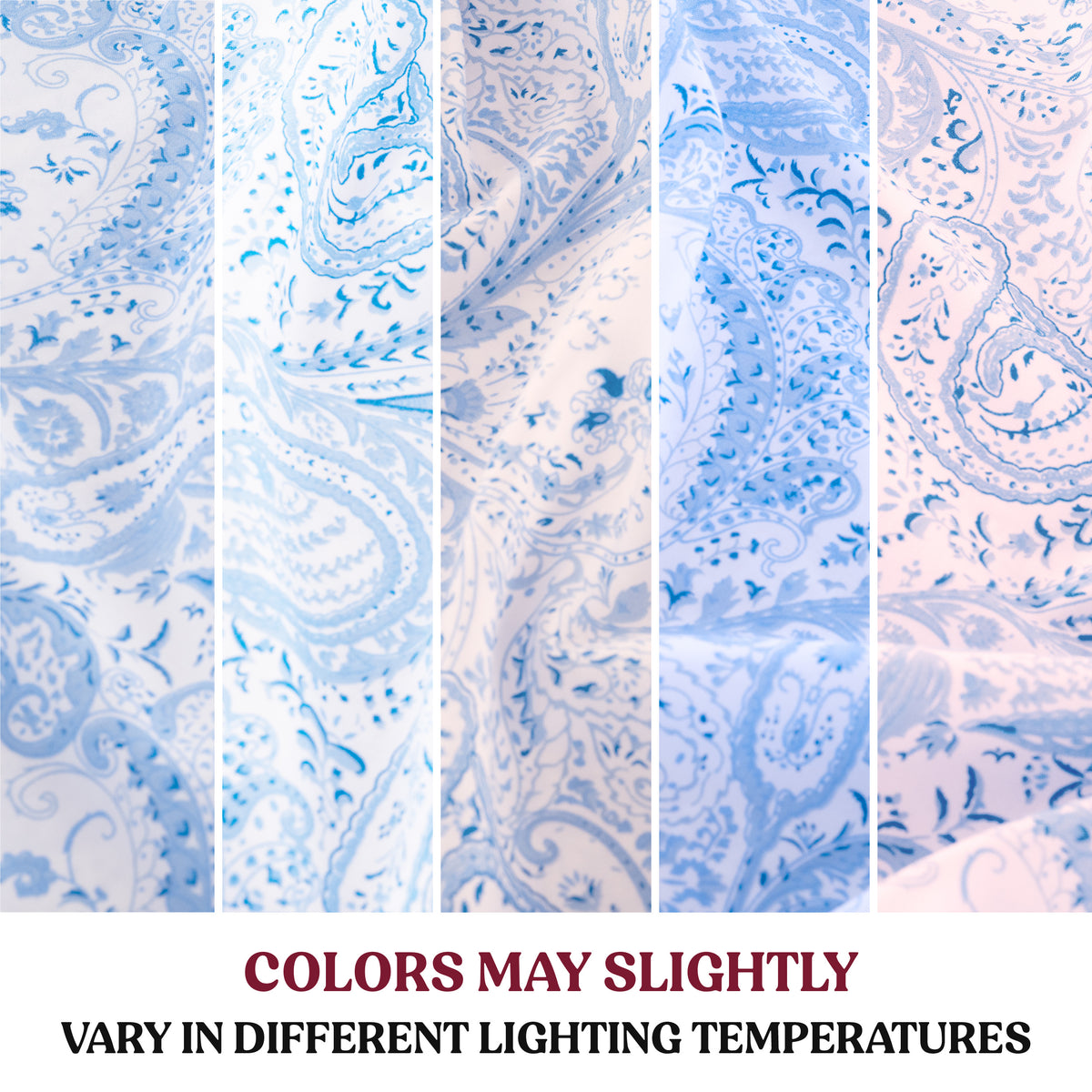 Paisley Microfiber Sheet Set, Soft 100% Polyester Bedding with 16-Inch Deep Pocket Fitted Sheet, Flat Sheet and Pillowcases in Six Bed Sizes