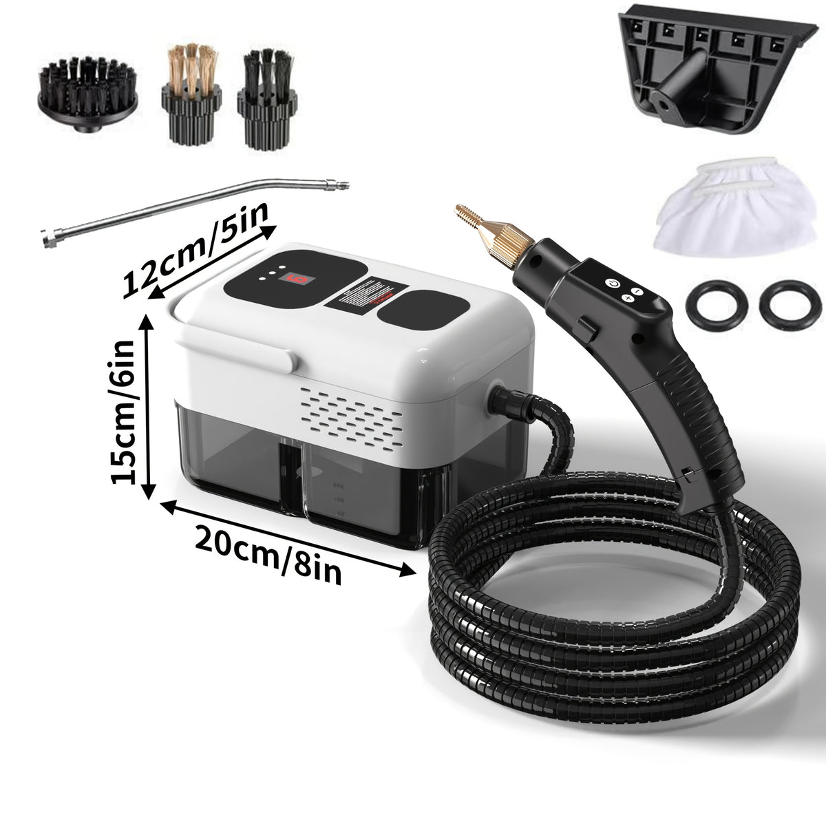 High-pressure Steam Cleaner, Handheld Steam Cleaner for Household Use, Suitable for Kitchen Grease, Sofas, Small Air Conditioners, and Washing Machines