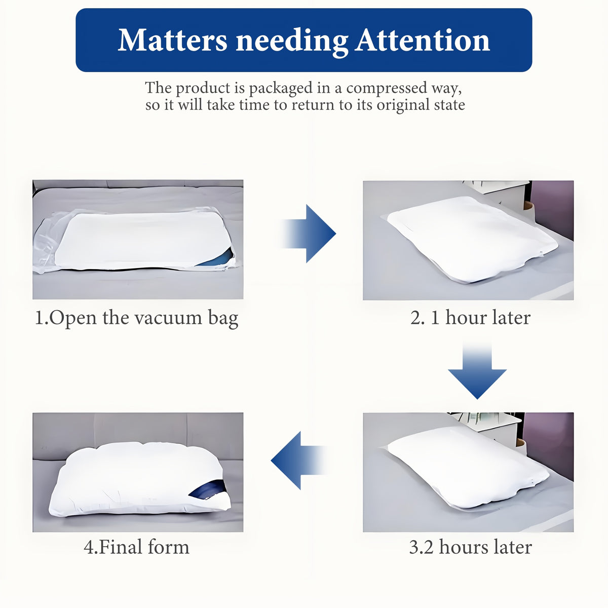 Hotel Three-Dimensional Twisted Flower Pillow, 900g, 2-Pack, White