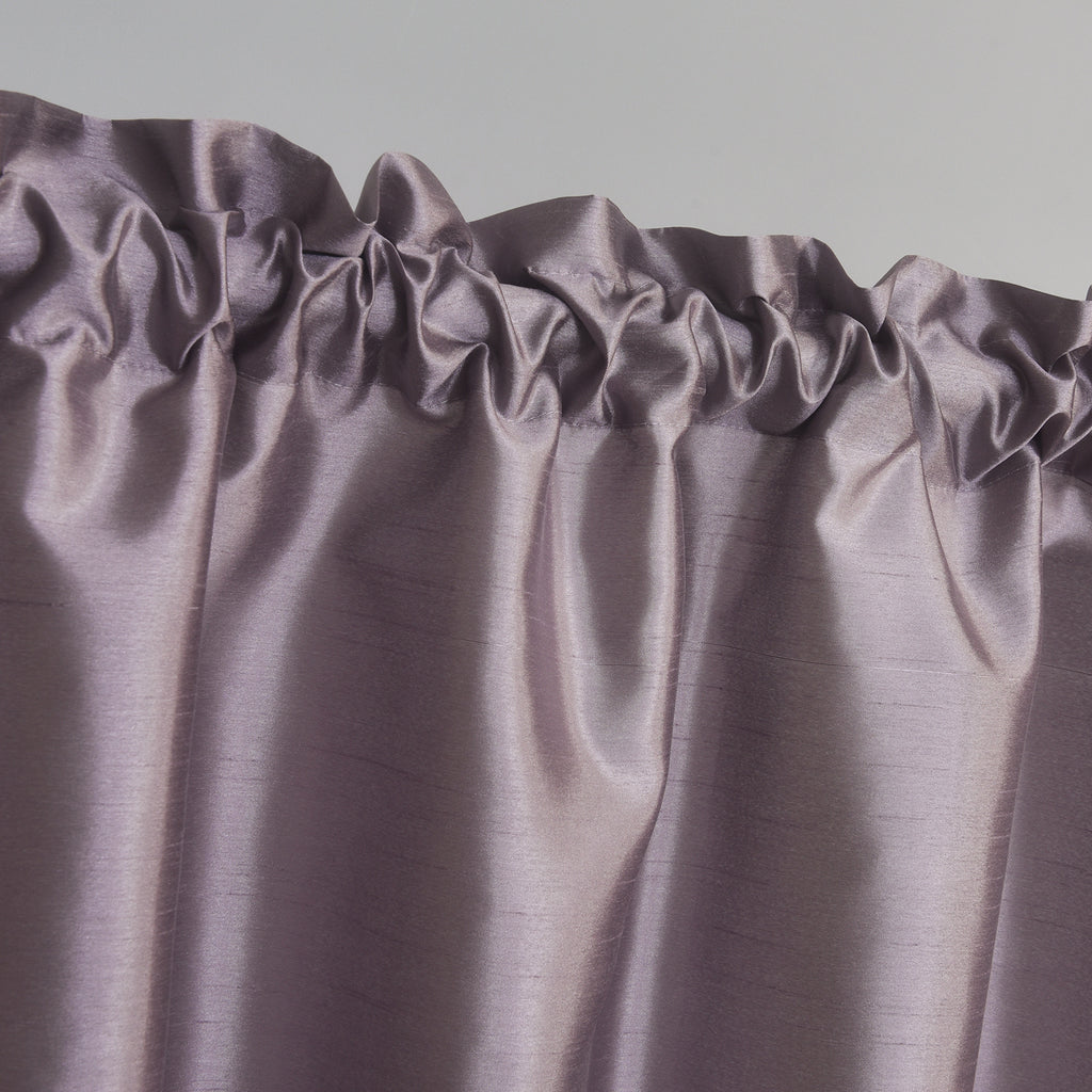 3 Panels Faux Silk Solid Color Sheer Kitchen Curtains Set Rod Pocket Design with 2 Tiers 26x36 inch Each and 1 Valance 52x14 inch for Kitchen Bathroom Privacy Drapes and curtains