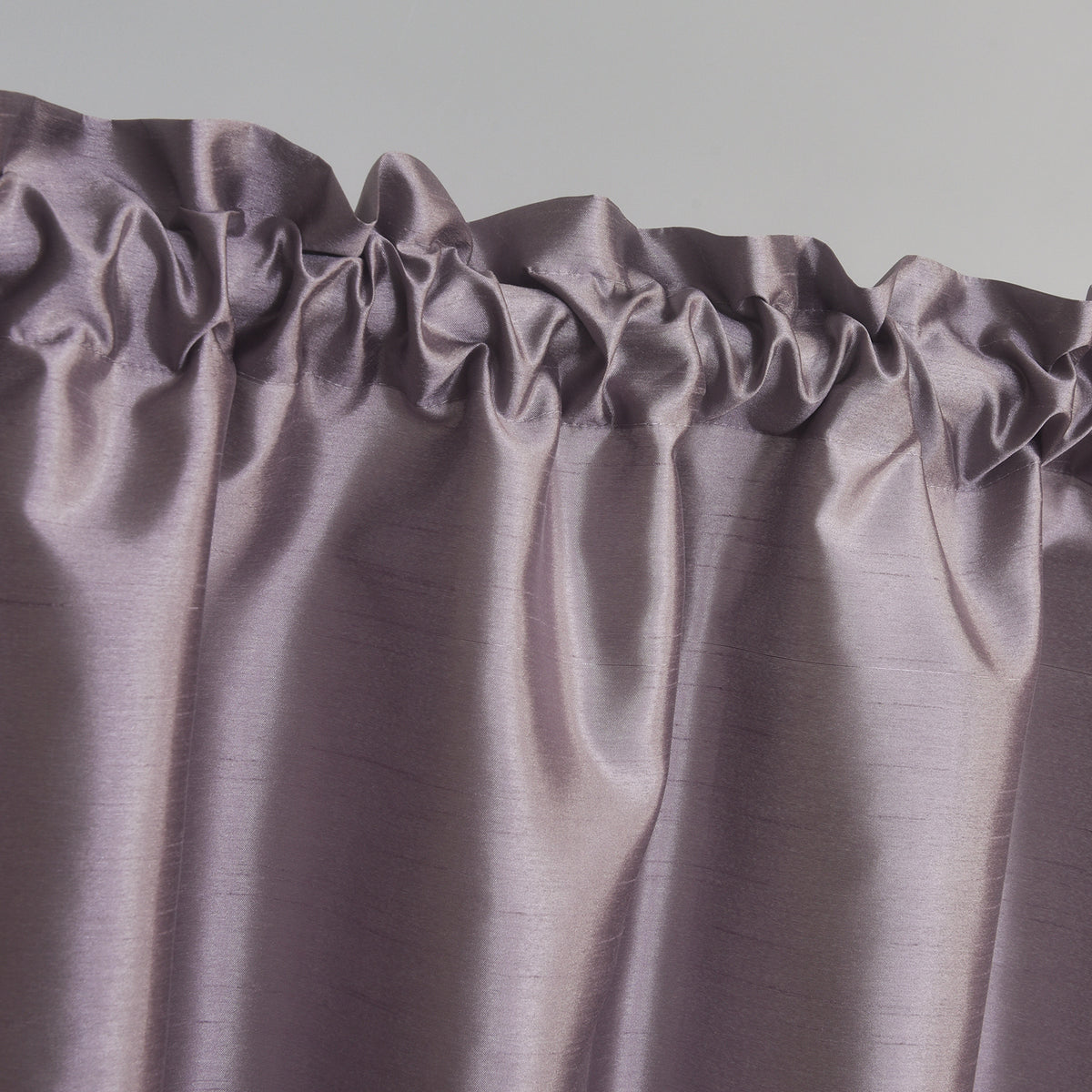3 Panels Faux Silk Solid Color Sheer Kitchen Curtains Set Rod Pocket Design with 2 Tiers 26x36 inch Each and 1 Valance 52x14 inch for Kitchen Bathroom Privacy Drapes and curtains