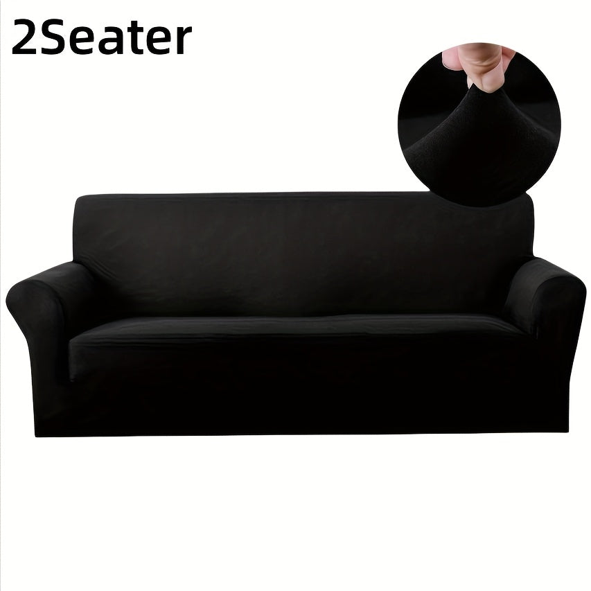 Elastic Non-Slip Sofa Cover ( Pillowcases Excluded) - Cat Scratch Resistant, Breathable Fabric, Versatile Fit for Living Room/Bedroom/Office Decor - Easy Care Material