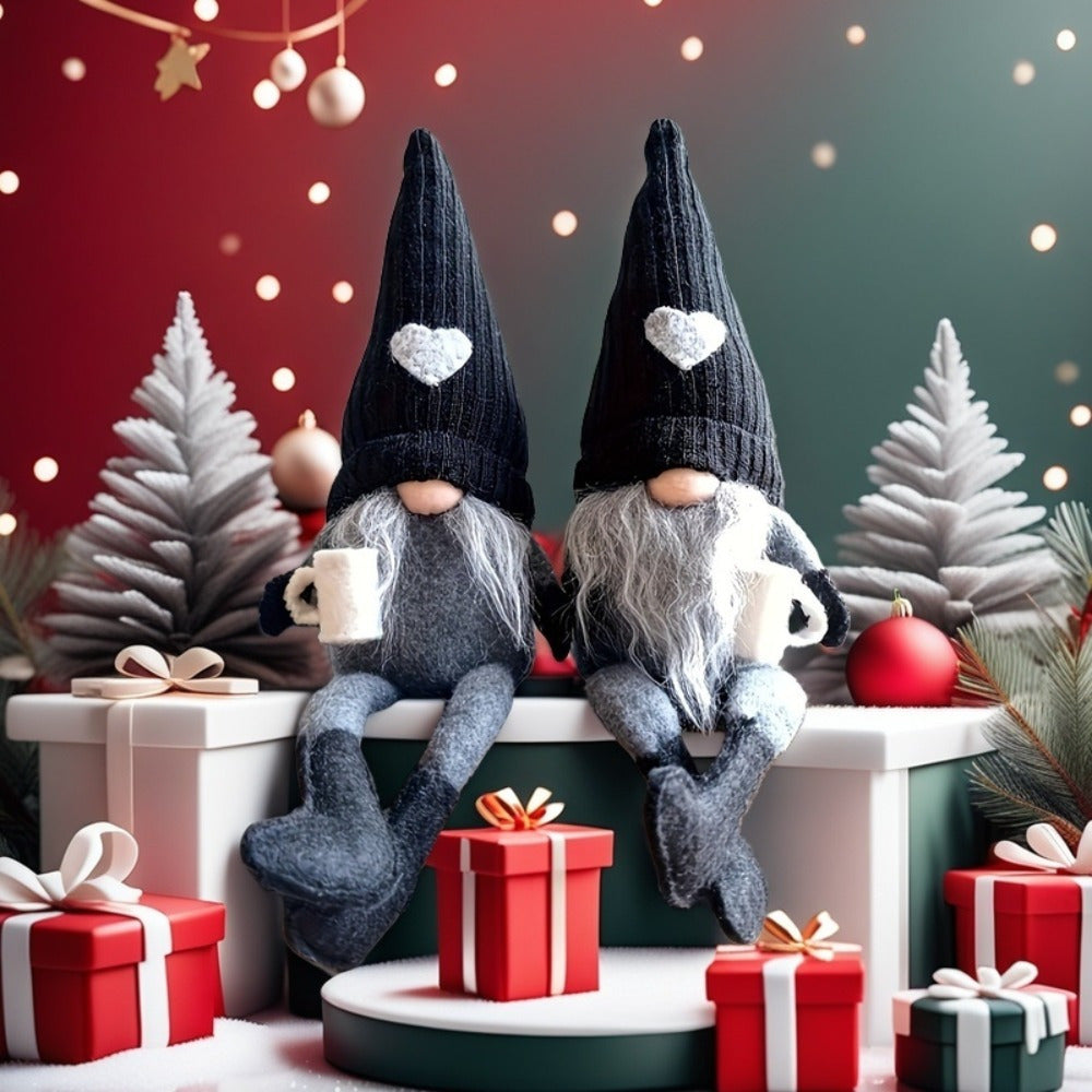 2pcs Gnomes Home Decor, Collectible Dolls, Holiday Decor Gnome Suitable for Room, Office, Living Room, Bedroom Decorations, Special Holiday Day Gifts for Man & Women. Perfect for Birthday, Mothers & Fathers Day Party Decorations.