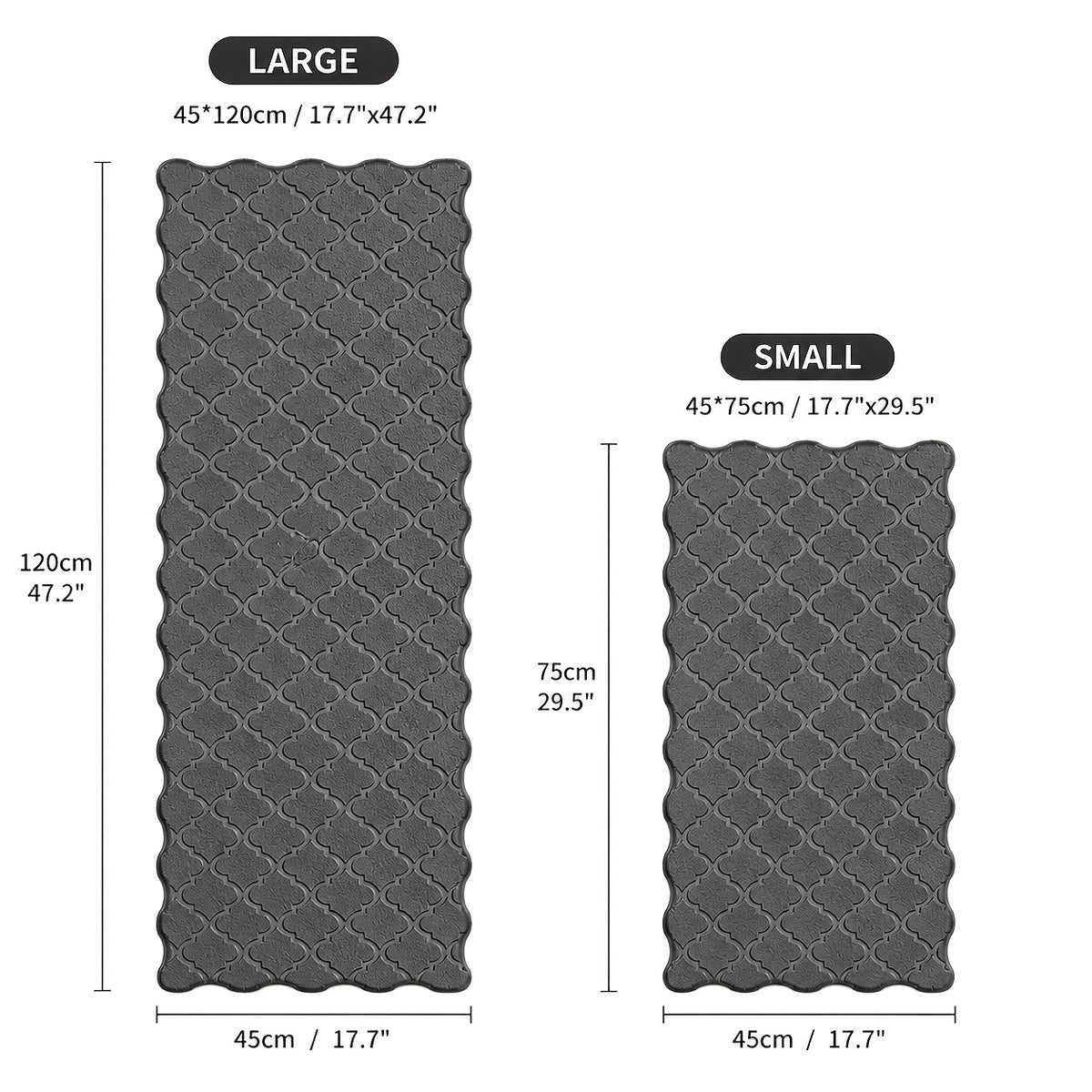 Anti Fatigue Kitchen Mats For Floor, Cushioned Anti Fatigue Foam Kitchen Rugs, Non Slip Washable Comfort Standing Mat For Office Sink Laundry, Halloween Home Decor, Halloween Decorations, Kitchen Decor And Accessories