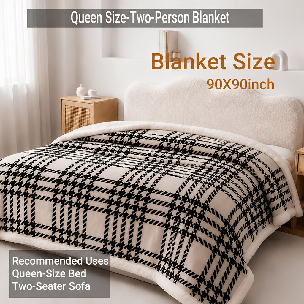 Heavyweight Bed Blanket, High Quality Luxury Fall Blankets, Machine Washable King Size Blanket, Gravity Blanket For Sofa Cover, Blanket For Sofa, Dormitory And Bedroom Cozy Bedding, Fall Room And Bedroom Decor, Halloween Gifts