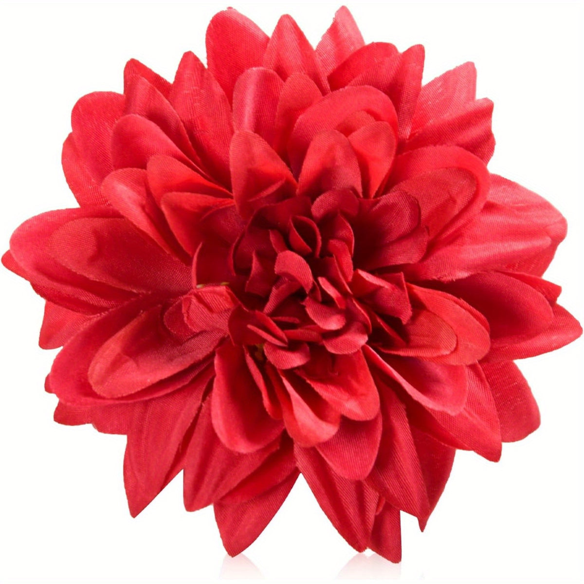15pcs Bulk Realistic Large 3.5 Inch White Silk Dahlia Flowers Heads - Artificial Dahlia Bouquets for Wedding, Party,, DIY Crafts, Centerpieces - Faux Flower Heads for arrangements