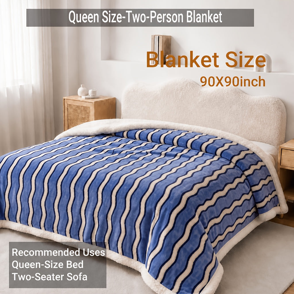Heavyweight Bed Blanket, High Quality Luxury Fall Blankets, Machine Washable King Size Blanket, Gravity Blanket For Sofa Cover, Blanket For Sofa, Dormitory And Bedroom Cozy Bedding, Fall Room And Bedroom Decor, Halloween Gifts