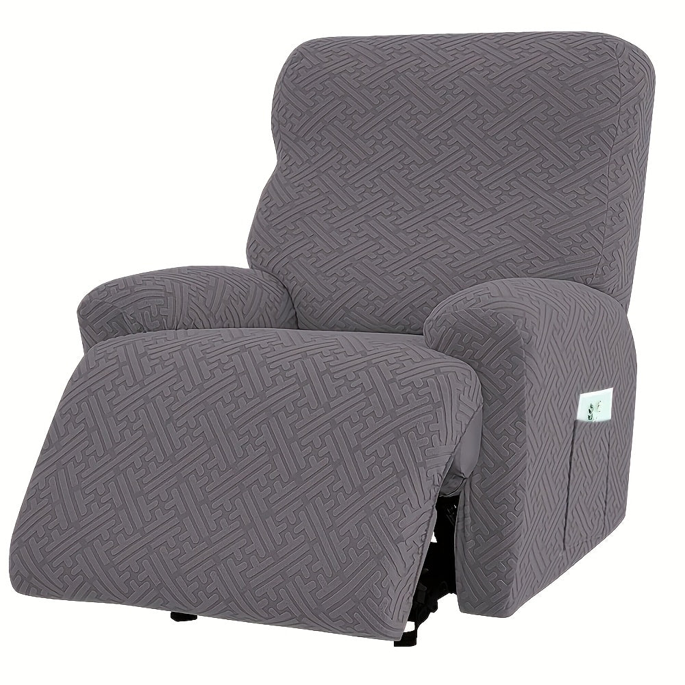 1SEAT 2026 NEW Recliner Slipcovers, Four Seasons Stretch Recliner Slipcover with Pocket, Removable, Washable, And Soft Recliner SlipChair Cover Suitable for Living Room Sofa Cover Home Decor, Easter Decorations for Home, St Patricks Day.