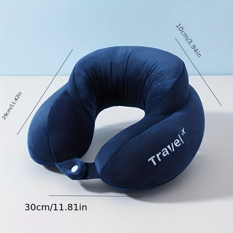 U-Shaped Pillow Travel Pillow Neck Support Pillow Cervical Pillow Airplane U-Shaped Pillow Car Sleeping Artifact