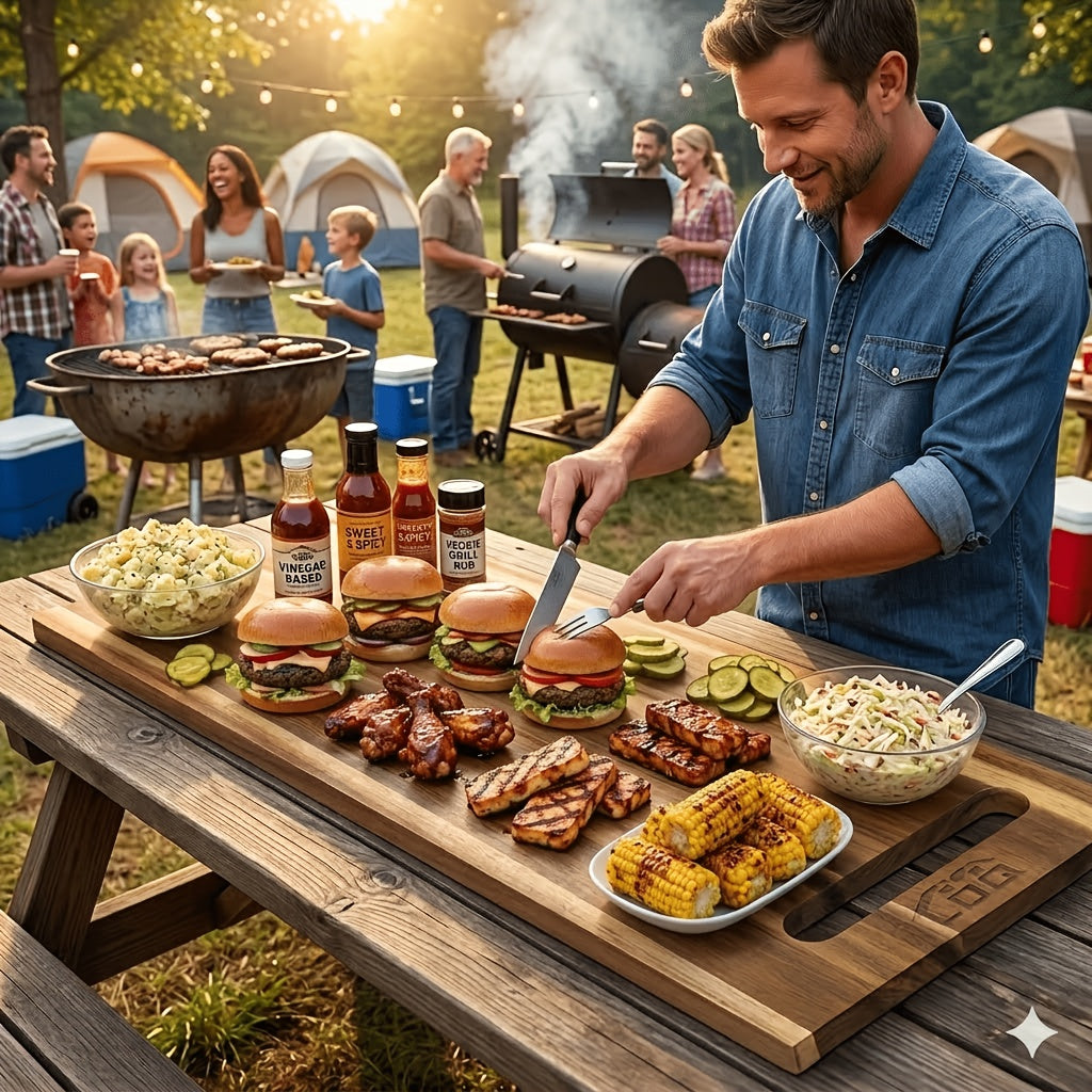 36X12 Inch Extra Large Acacia Wood Charcuterie Board & Cutting Board with Handles, 3Ft Rectangular Cheese Serving Platter for Meat Appetizers, Oversized Grazing Board Food Display Tray for Party Entertaining Housewarming Mother'S Day Gifts BBQ