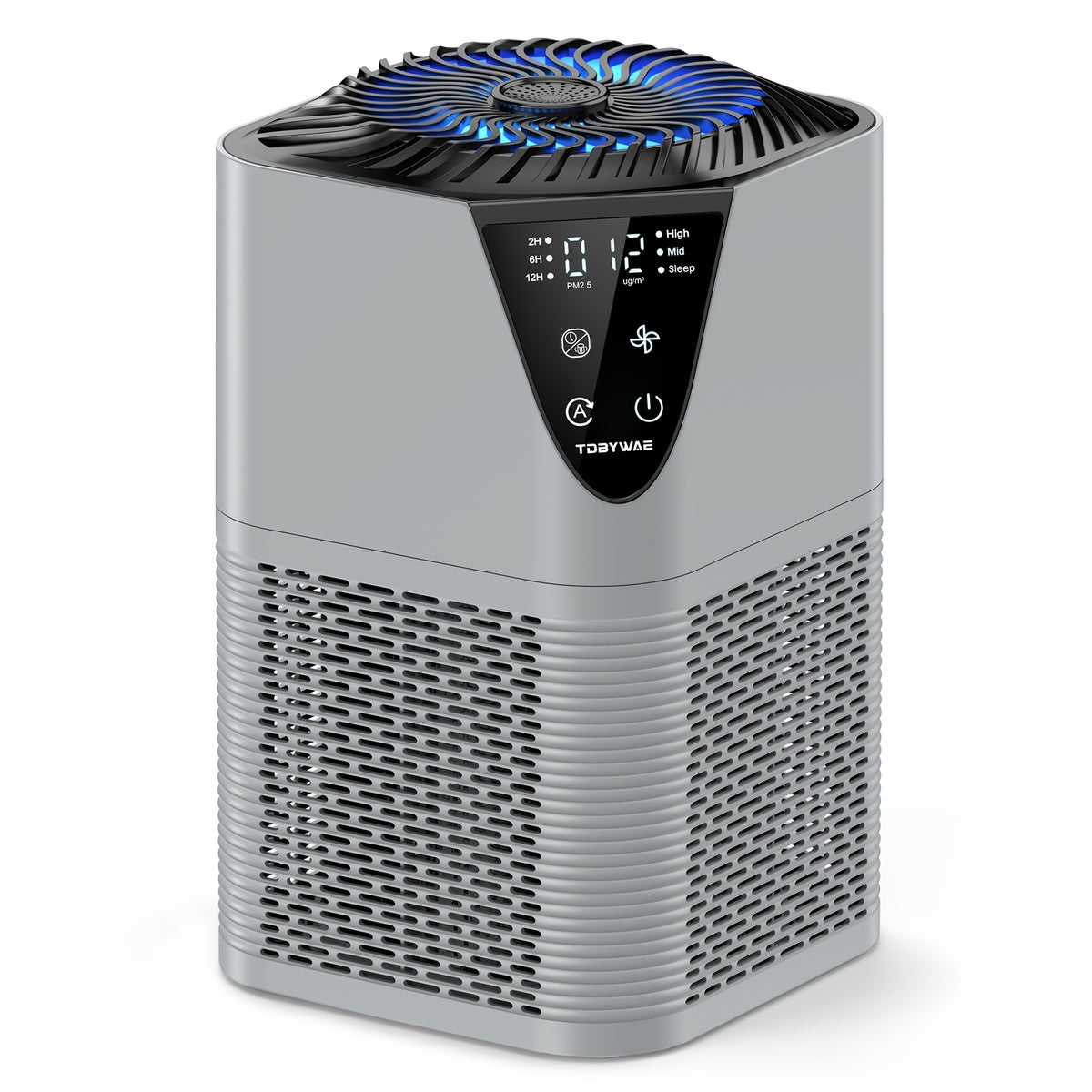 Whole Air Purifier Suitable for Large Rooms up to 1076 Sqft, H13 True HEPA Filter with Fragrance Sponge & Low Operation, Quiet PC Air for Bedroom,, Odor Eliminator for Smoke,, Allergens