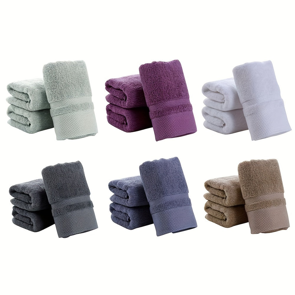 100% Cotton Towels Ultra Absorbent Soft Towel Hand Bath Thick Towel Bathroom Gym