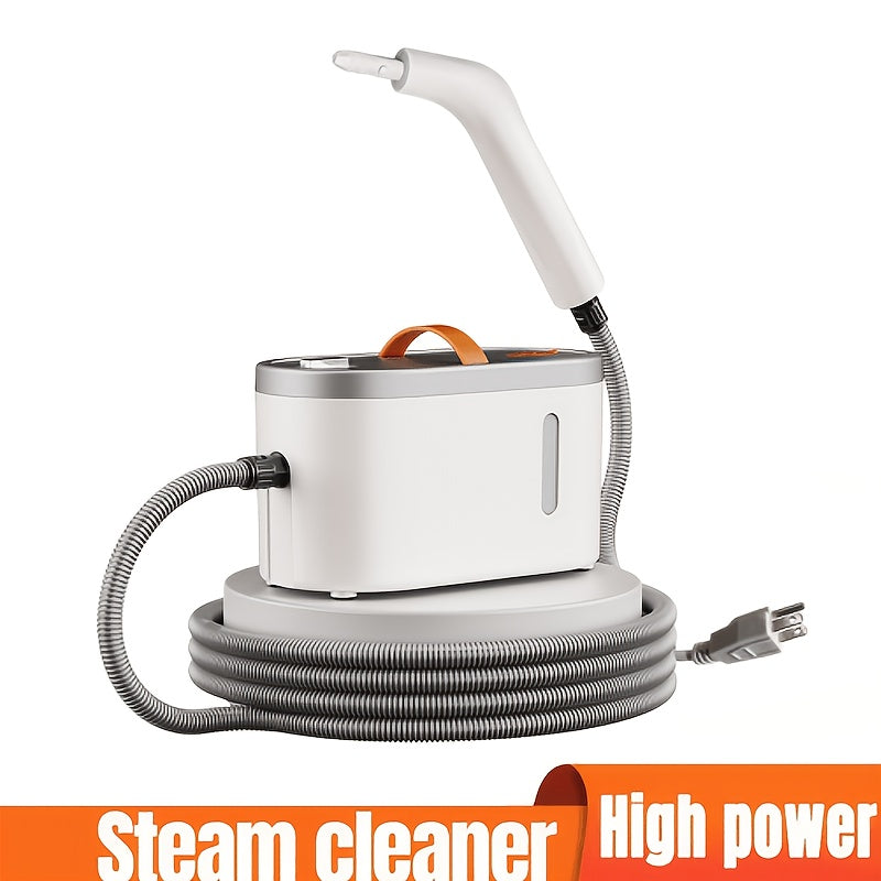4.4bar High-Power Quick Heating Handheld Steam Cleaner - 6 Multi-Function Nozzles, Large Capacity and Dual Safety Auto-New Power Protection (Kitchen, Sofa, Floors, Bathroom, Air Conditioner, Refrigerator, Car), 47.34oz