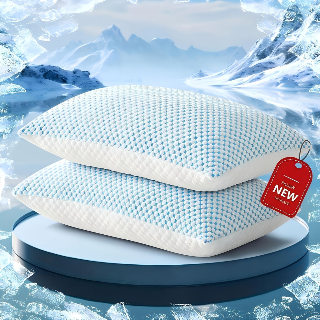 Hotel Quality Non-Collapsing Down Alternative Pillows King Size for Sleeping 2-Pack