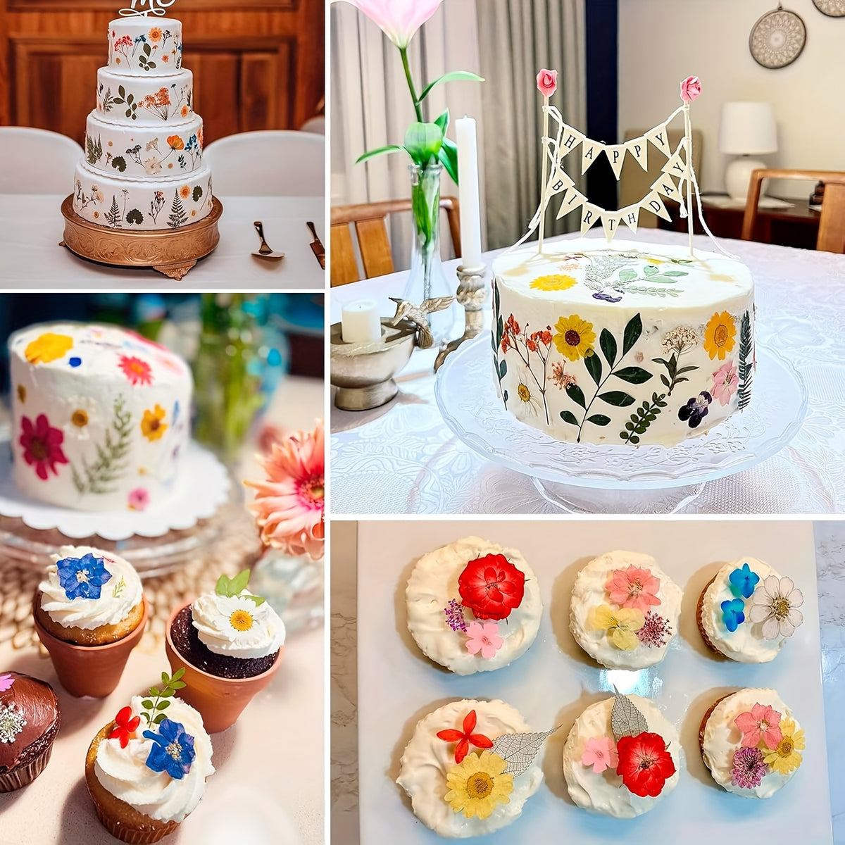 500pcs of Random Materials for Pressed Flowers, Natural Dried Flowers, Resin Molds, Nail Art, Making, Phone Case, Artistic Crafts, Jewelry Making, Scrapbooking, Floral Decorations, Picture Frames, Halloween Decorations, Christmas Gifts, And More