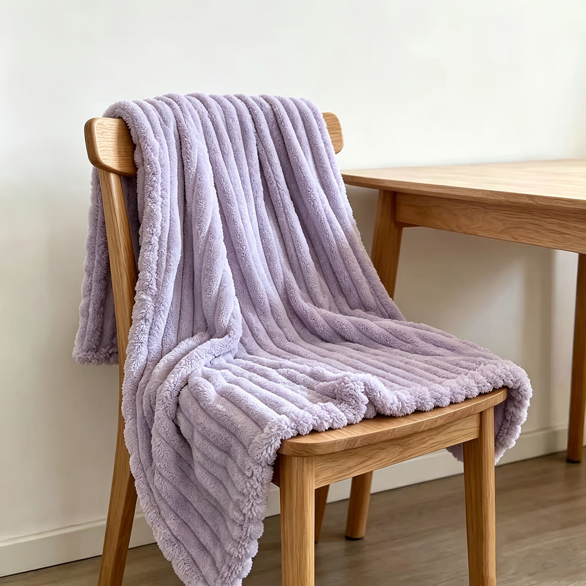 Ultra-Soft Thick Fleece Blanket | Multi-Color, 3D Faux Rabbit Fur, Double-Sided, Ideal for All Seasons, Home, Office, Travel, Camping, Gift for All Occasions