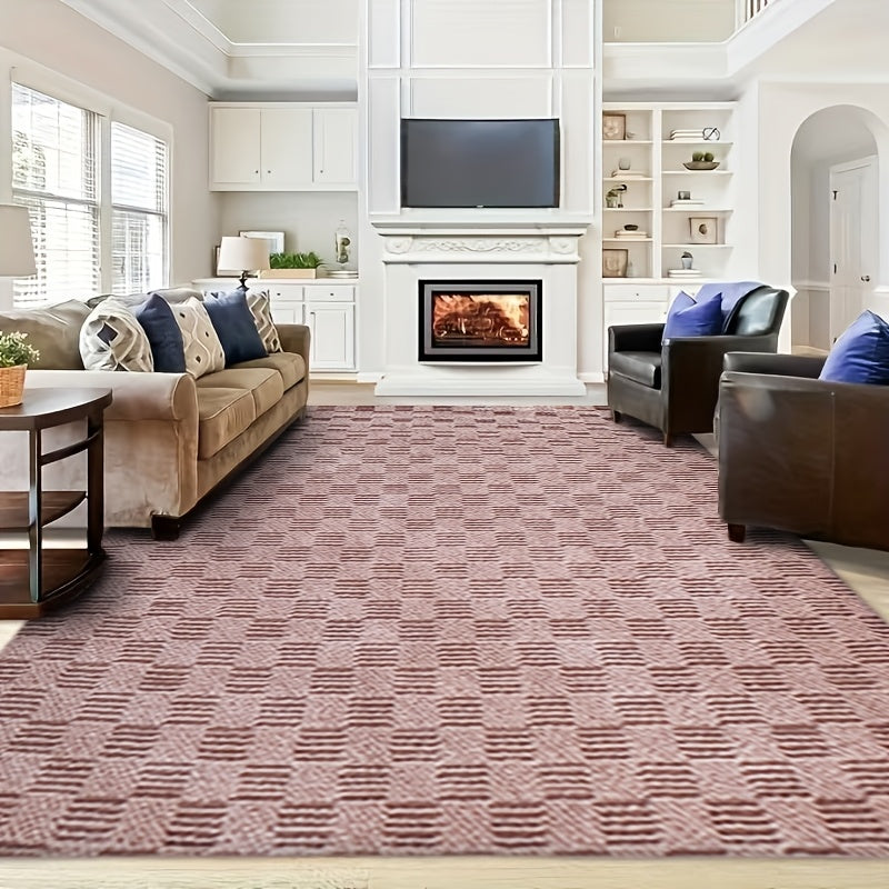 Extra Large Shaggy Rug Suitable for Living Room & Bedroom - Soft with PVC Backing, Machine Washable Anti-Slip Floor Mat, Modern Fluffy Floor Suitable for Christmas, for Decor, Use, Large Rectangular