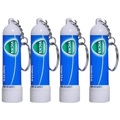 Portable Aromatic Stick with Keychain, 0.5ml Minty Scent in Single and Multipack Options for Pocket Carry, Travel Bags, Home and Office