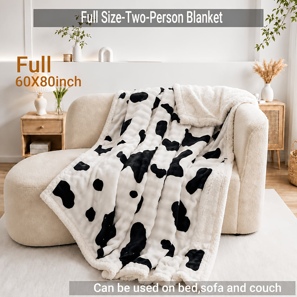 Heavyweight Bed Blanket, High Quality Luxury Fall Blankets, Machine Washable King Size Blanket, Gravity Blanket For Sofa Cover, Blanket For Sofa, Dormitory And Bedroom Cozy Bedding, Fall Room And Bedroom Decor, Halloween Gifts