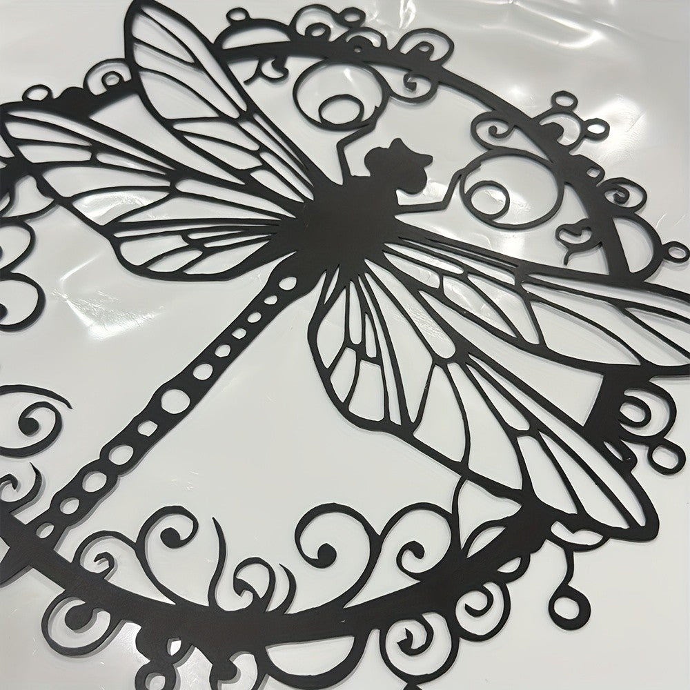 Metal Dragonfly Wall Art – Elegant Hollow Design, Ideal for New House, Wedding, Mother'S Day, Christmas Gift – Durable Metal Material, Suitable for Living Room, Bedroom, Office – Perfect Gift for Mom, Wife, Or Home Enthusiasts