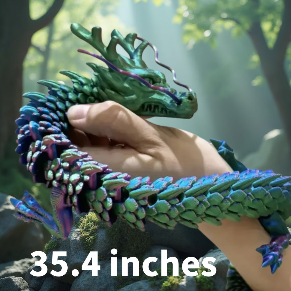 35.4-Inch Giant 3D Printed Chinese Collectible Sculpture Statue - Plastic Desktop Figure Suitable for Home/Office Decor, / Use, Plastic for Display, Gift for Collectors, Modern Chinese Piece