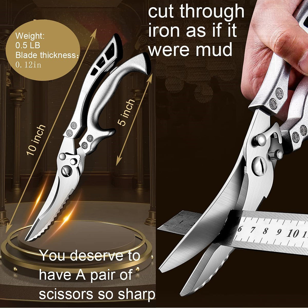 3/6/7pcs Professional Kitchen Chef Knife Set, Knife, Hotel Gift Visit, Outdoor Camping Car Knife Set, Chef Knife Utility Knifeing Knife Slicing Knife Fish Knife Butcher Knife Kitchen Scissors Boning Duck Fish Scissors