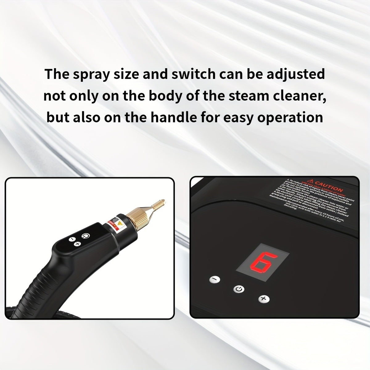 High-pressure Steam Cleaner, Handheld Steam Cleaner for Household Use, Suitable for Kitchen Grease, Sofas, Small Air Conditioners, and Washing Machines