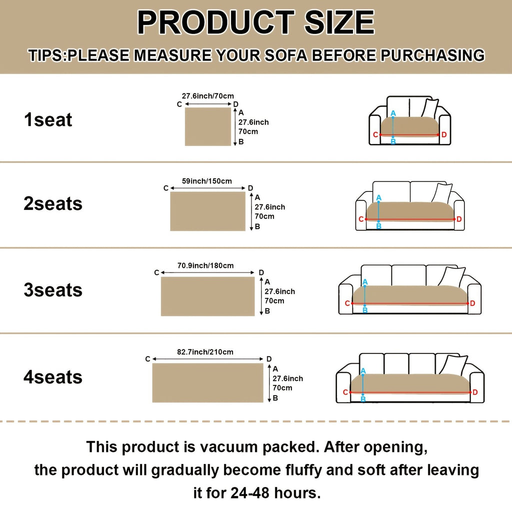 1pc Soft Quilted Thick Sofa Cushion, Bohemian Style Removable Machine Washable Sofa Protector, All Season Pet Friendly 1/2/3/4 Seater Split Sofa Cover, Suitable for Living Room Bedroom, Living Room Office Furniture Protective Covers
