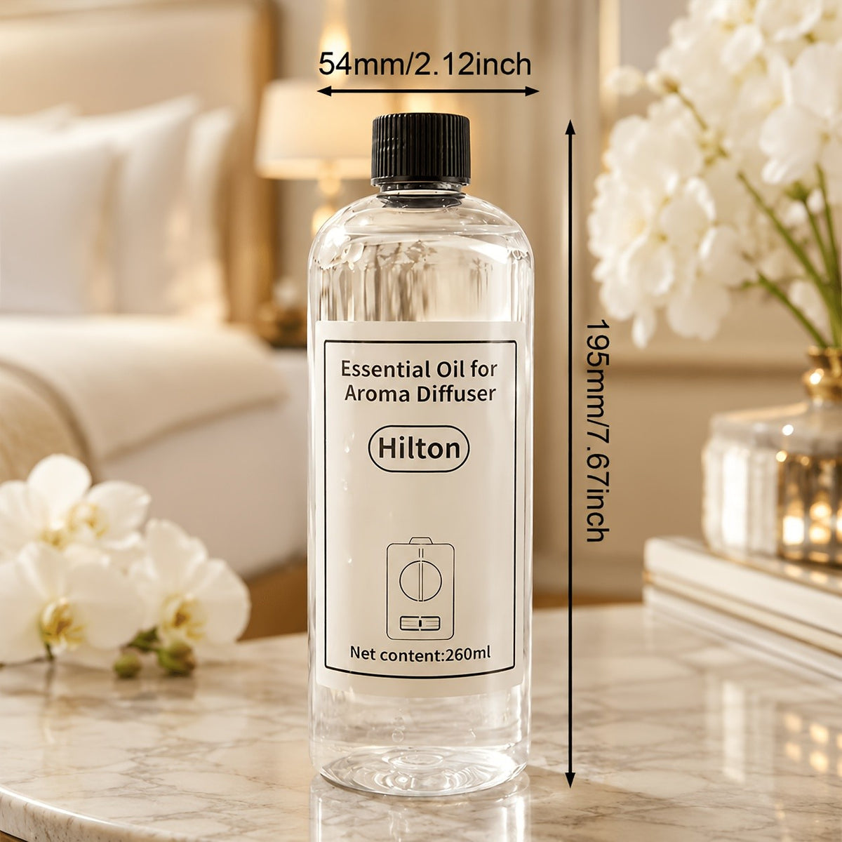 [Limited Time Offer] Essential Oil Refill for Aroma Diffusers, Large Capacity, Long-Lasting Fragrance, Eliminates Odors, Suitable for Prolonged Use, Anti-Spill Design, Clean and Non-Sticky, Compatible with Most Models, Fresh and Elegant, 1 Bottle